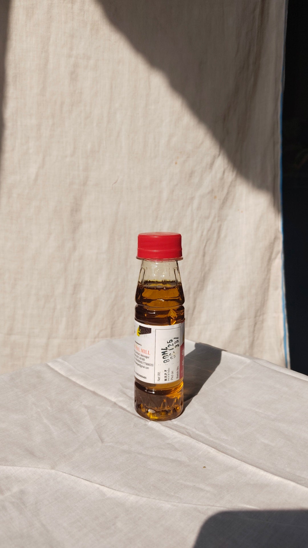 Shri Milan mustard oil 1 bottle 80 ml